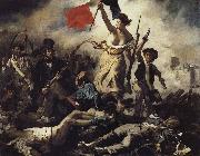 unknow artist free the people of the leadership France oil painting reproduction